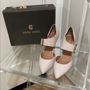Corso Como Carmina Ash Nubuck Women's Heels